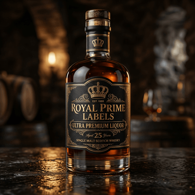 Liquor & Alcohol Labels Background